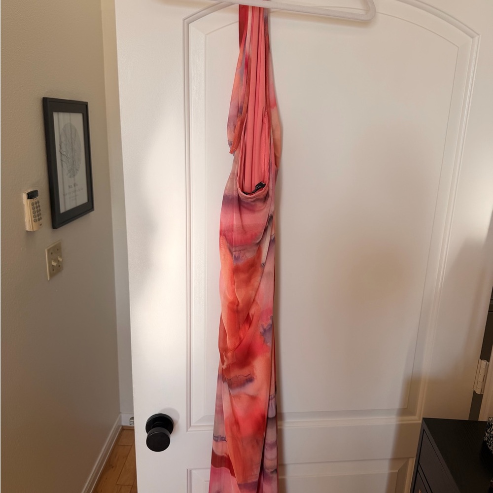 Zara Multicolor Abstract Dress - Picture 3 of 4